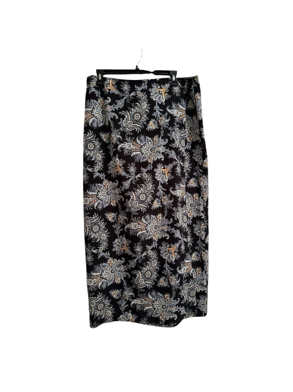 Vintage George Fiorlini Collection Midi Wrap Skirt Womens 14 (Canadian 16)